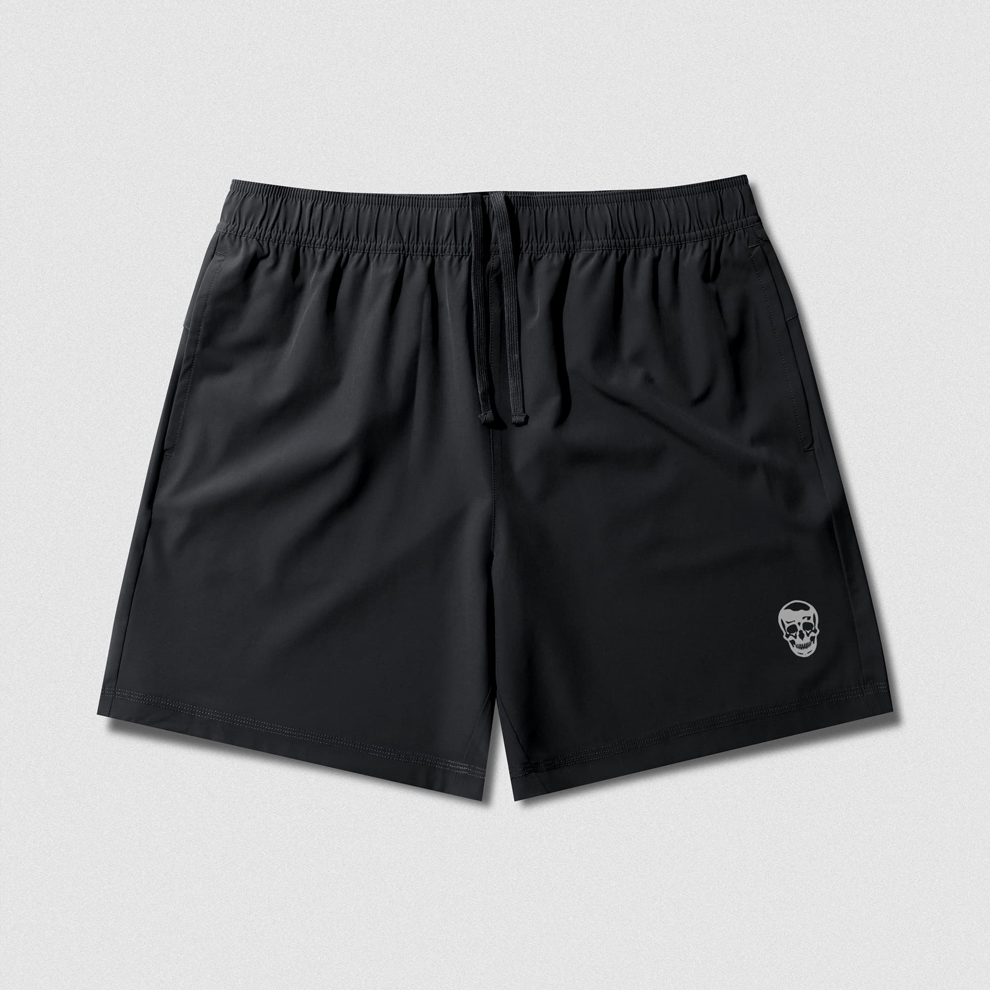 Conquer 7" Shorts - Black/White