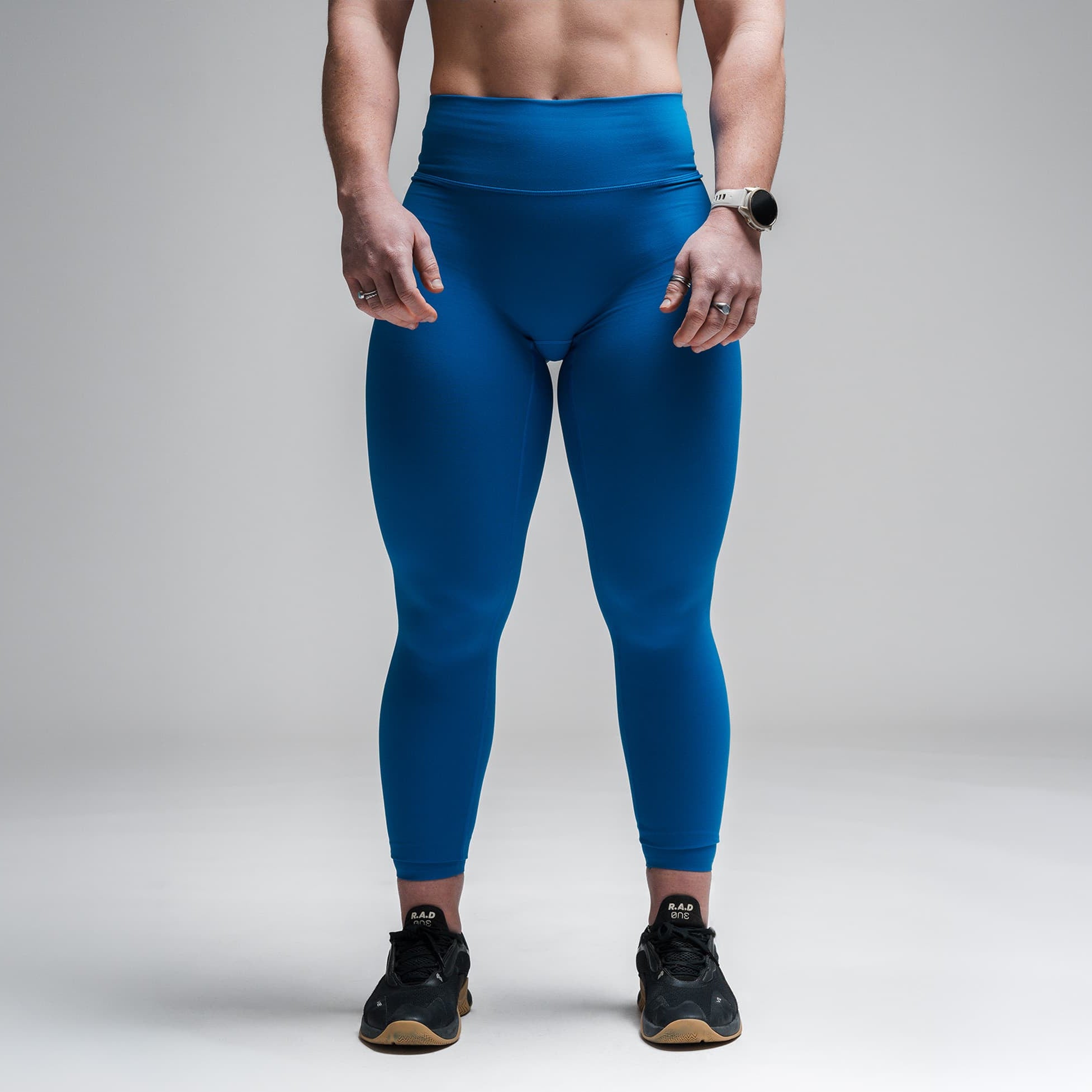 Axis Leggings - Electric Blue