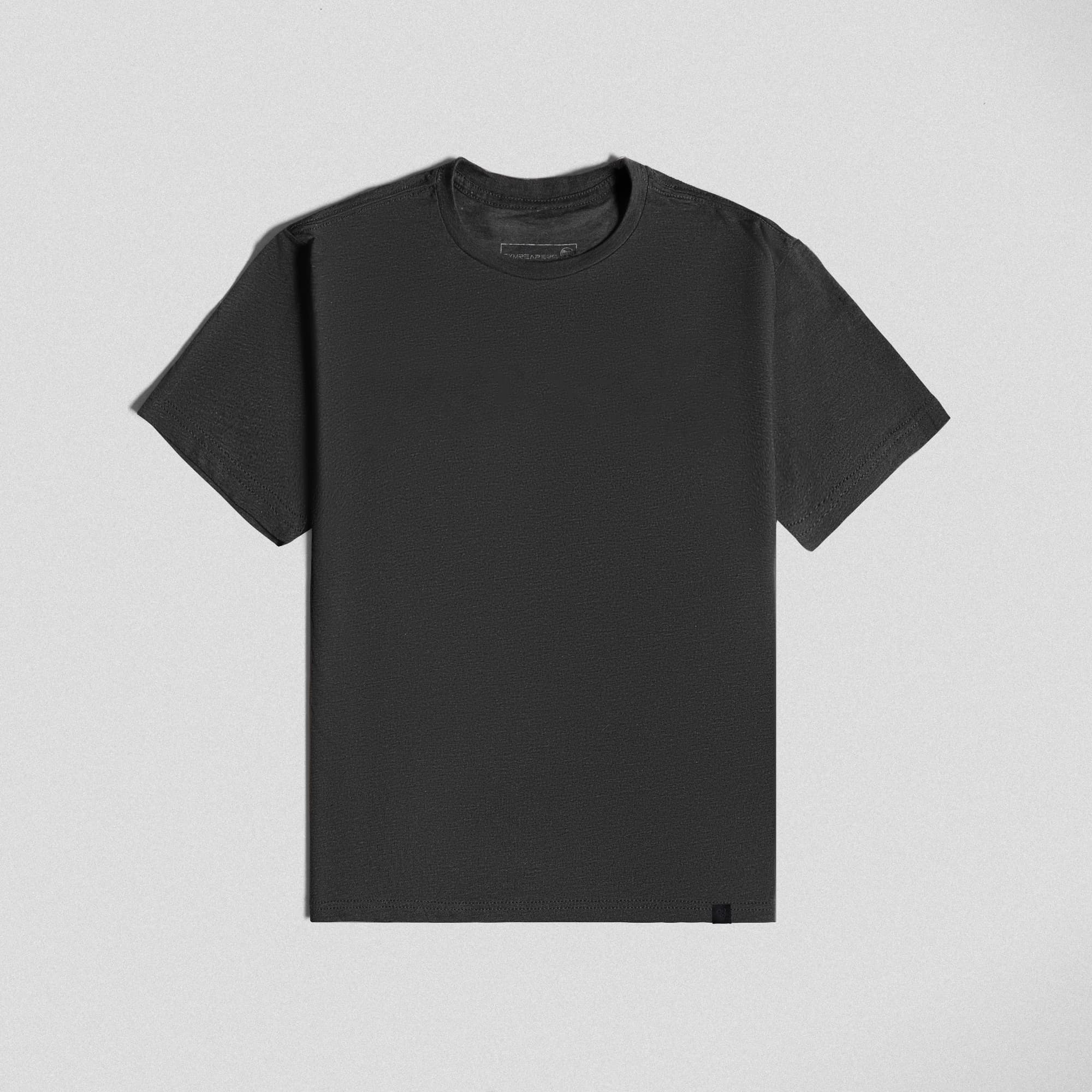 Clip Tag Basic Tee - Charcoal