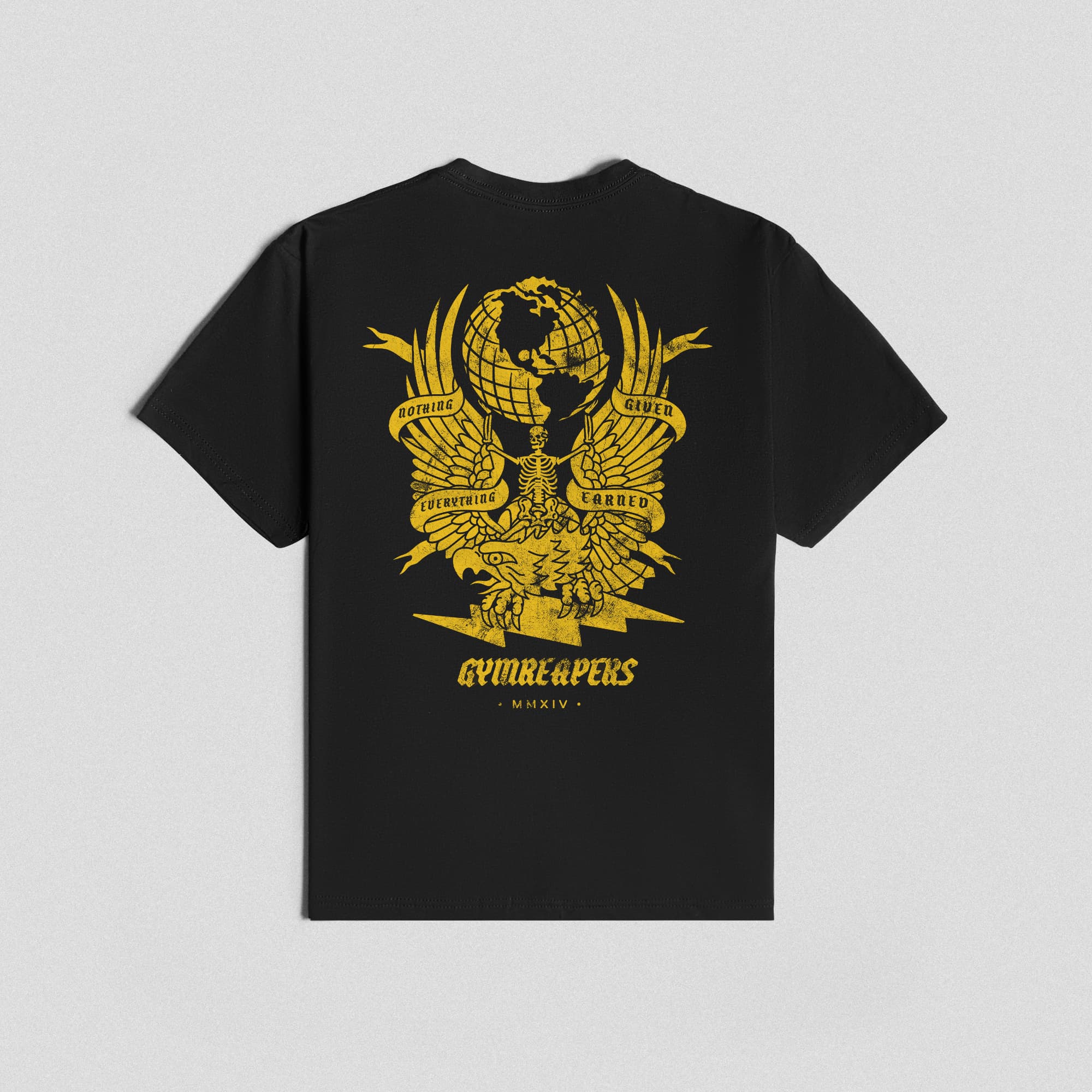 Gold Globe Reaper Tee