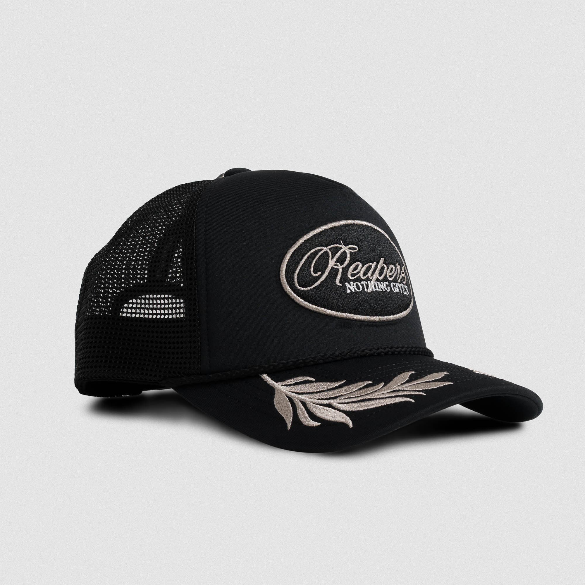 Laurel Foam Trucker Hat - Black