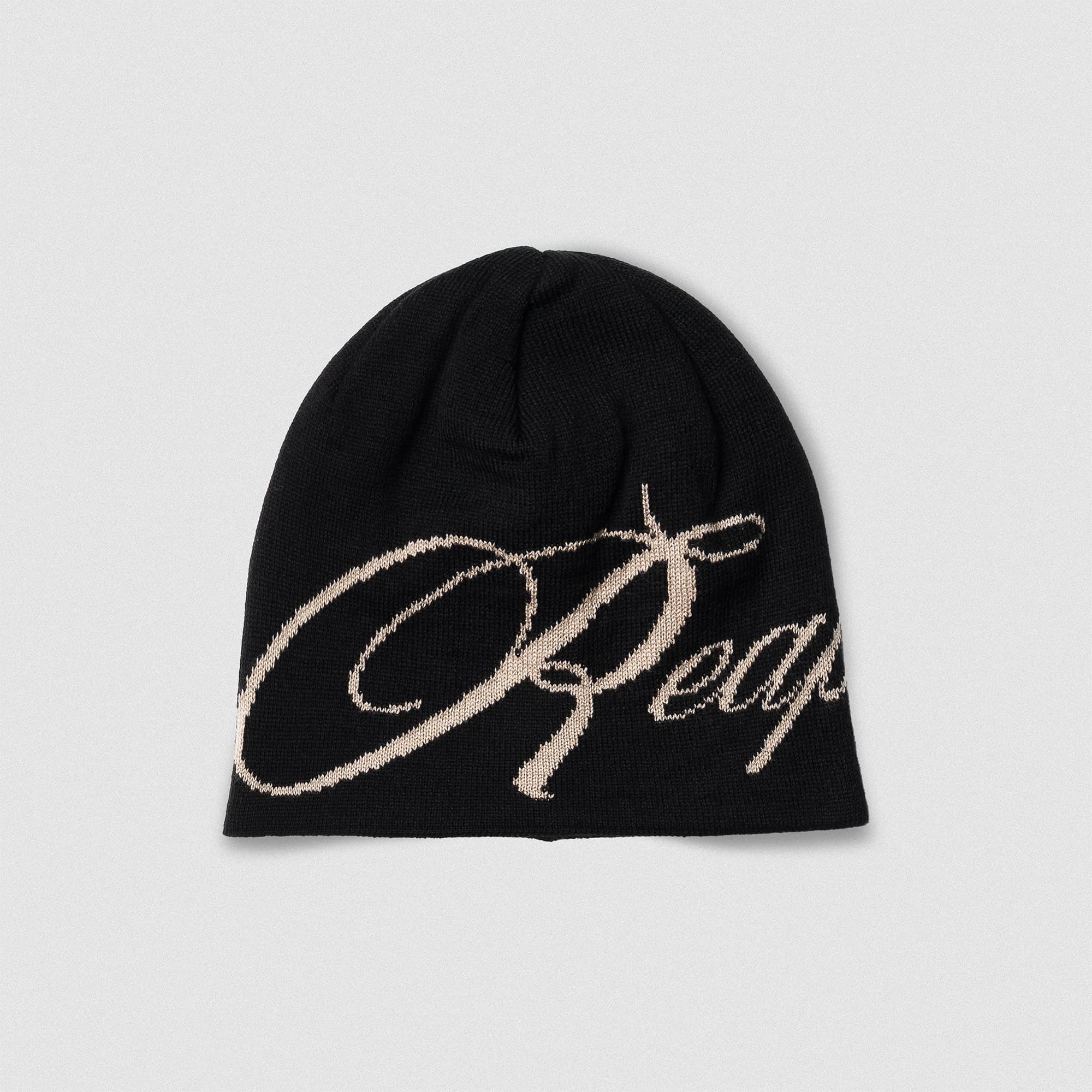 Reapers Skull Cap Beanie - Black/Tan