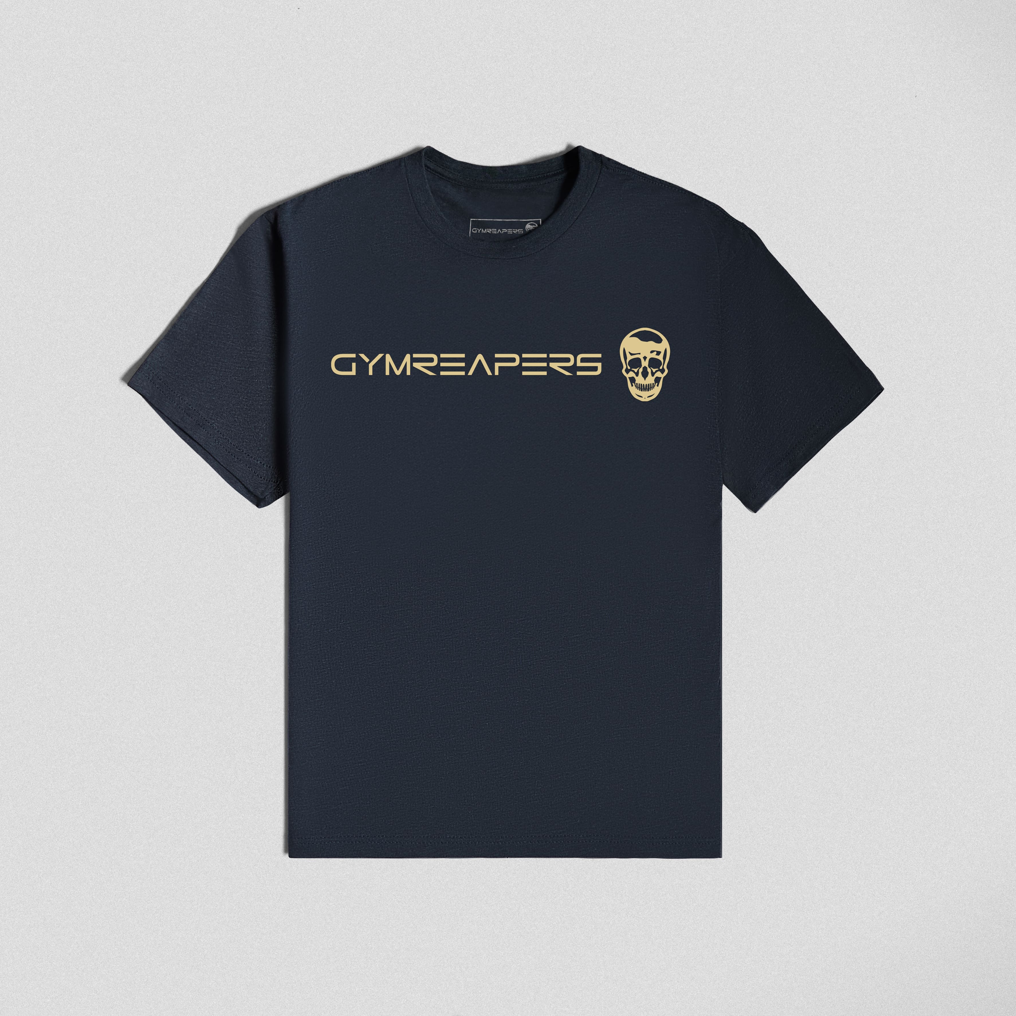 Basic Shirt - Navy/Gold