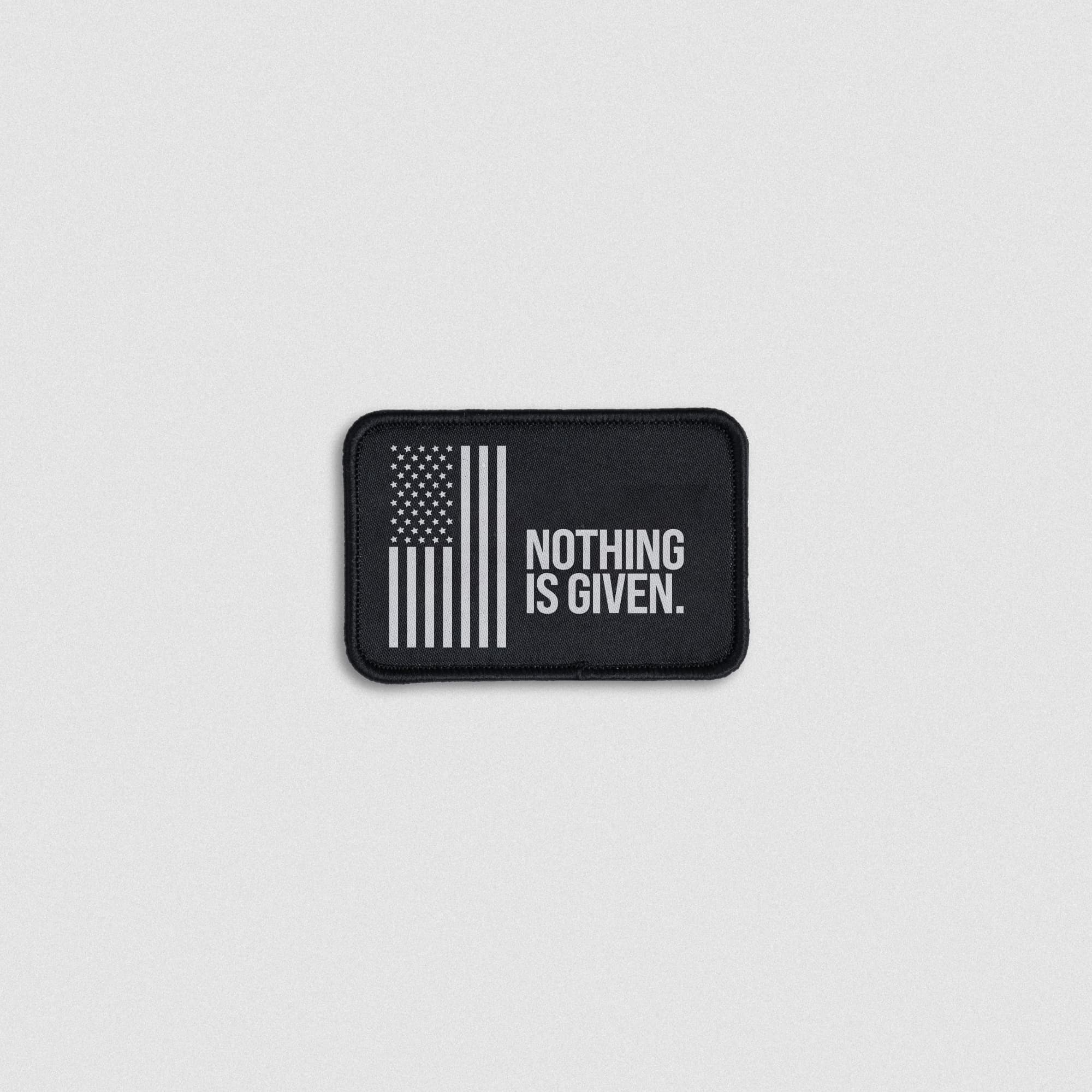 Nothing Given Flag Patch