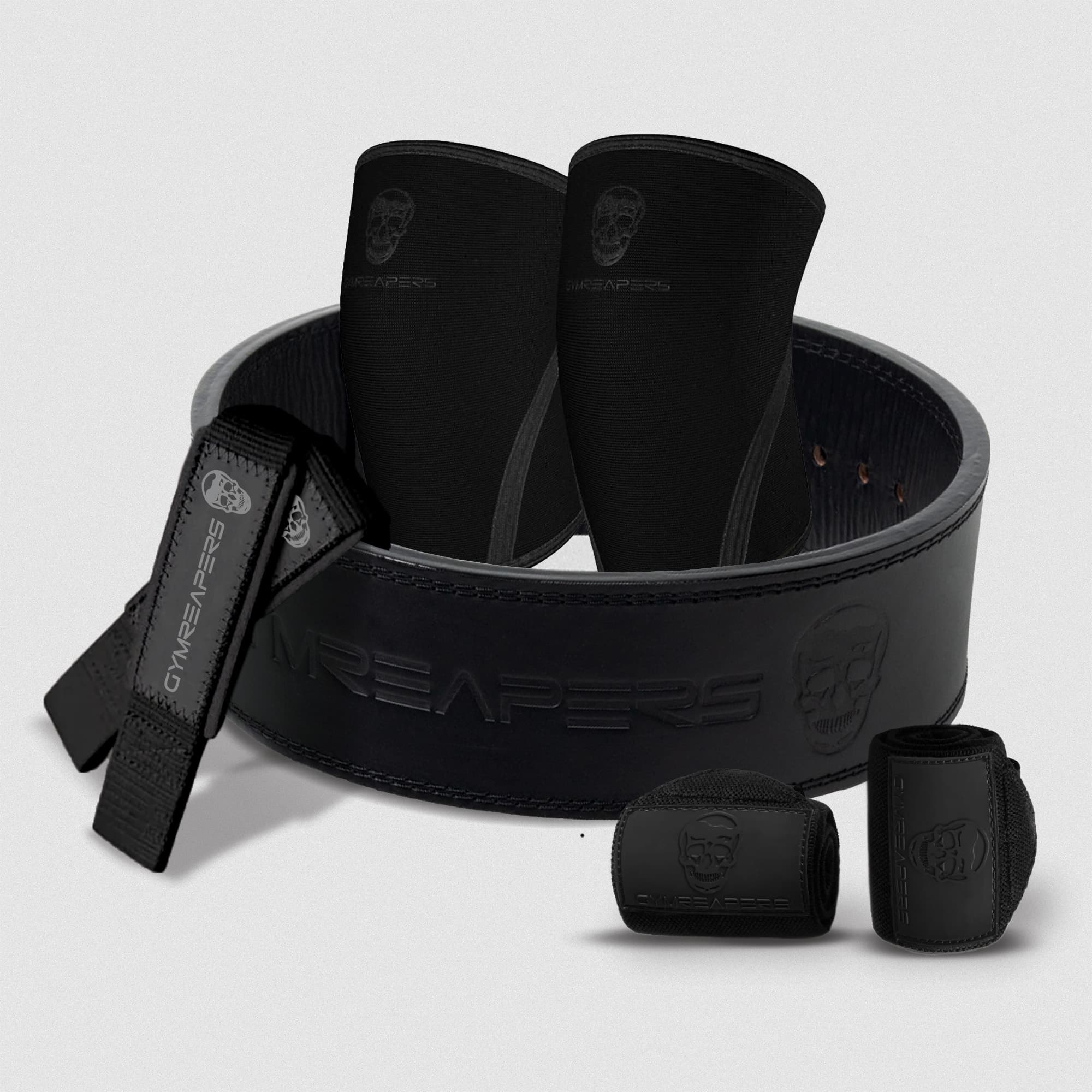 Gymreapers Strength Kit - 10MM Black Leather