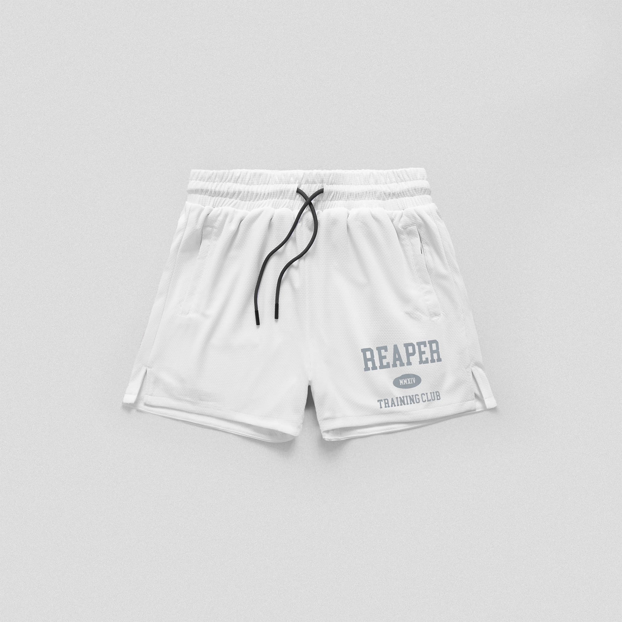 Reaper Mesh Training Shorts - White