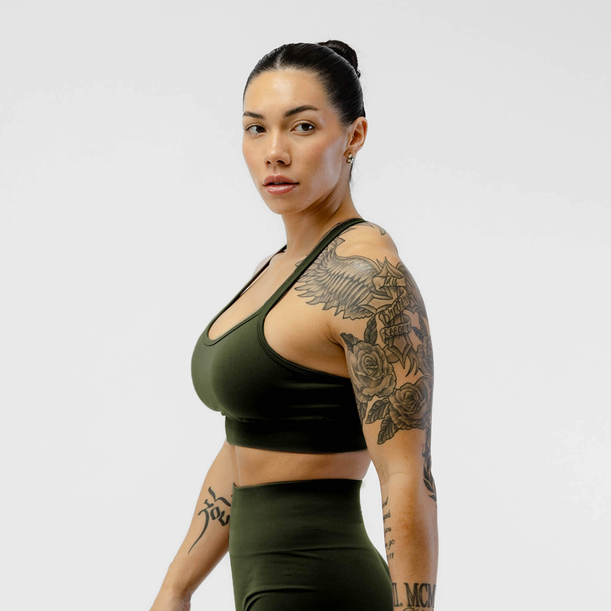 Halo Bra - Ranger Green