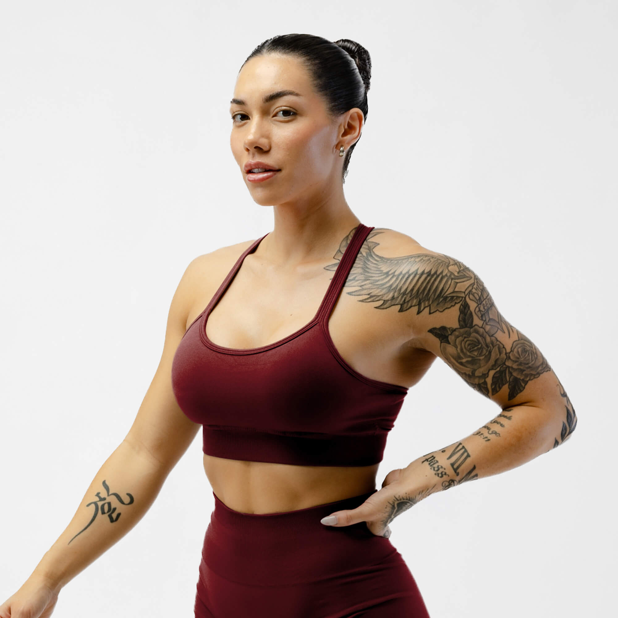 Halo Bra - Wine