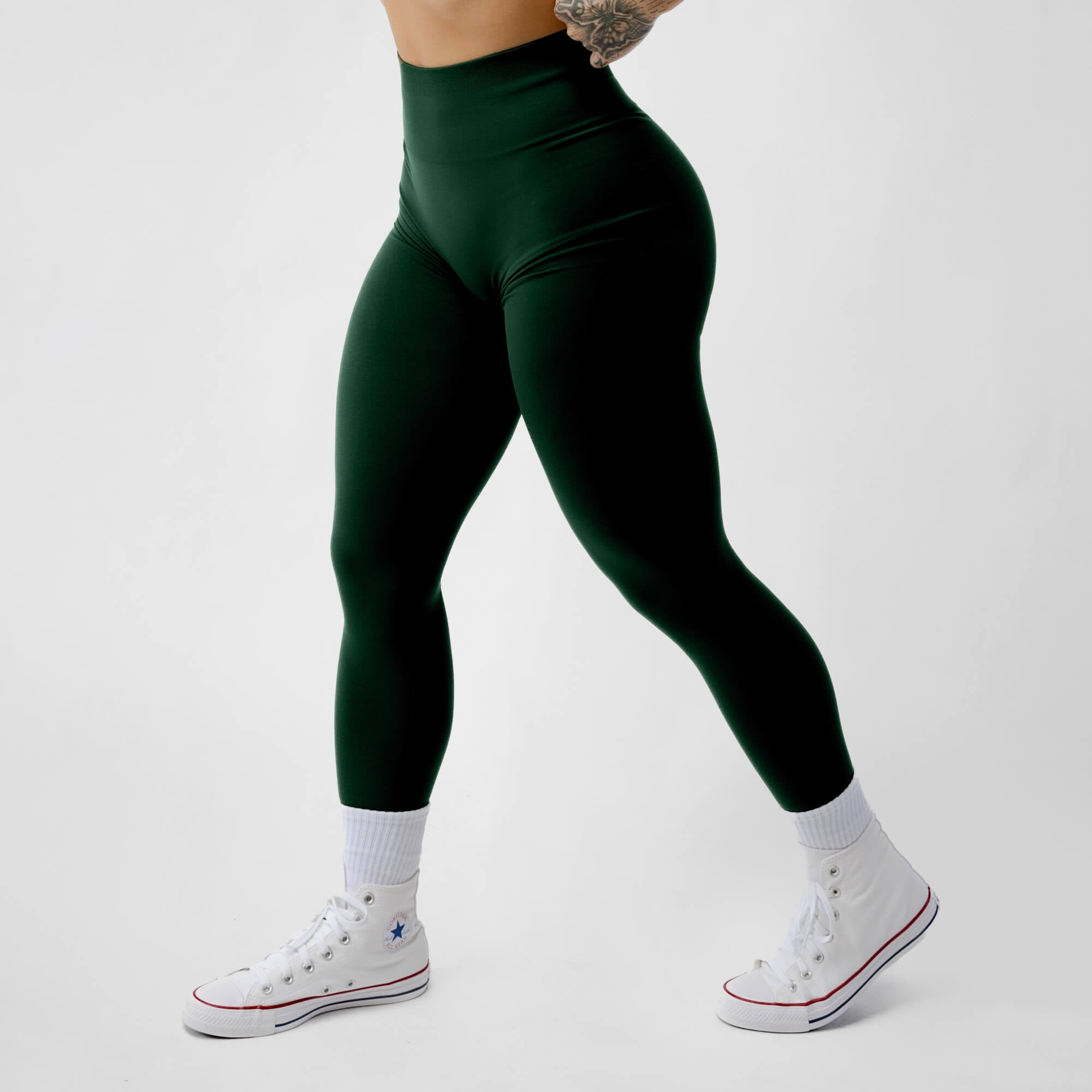 Halo Leggings - Evergreen