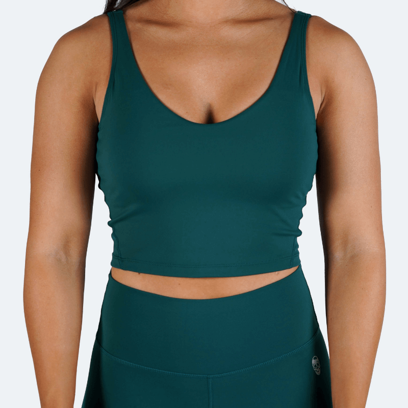 Revive Skull Tank Top - Emerald