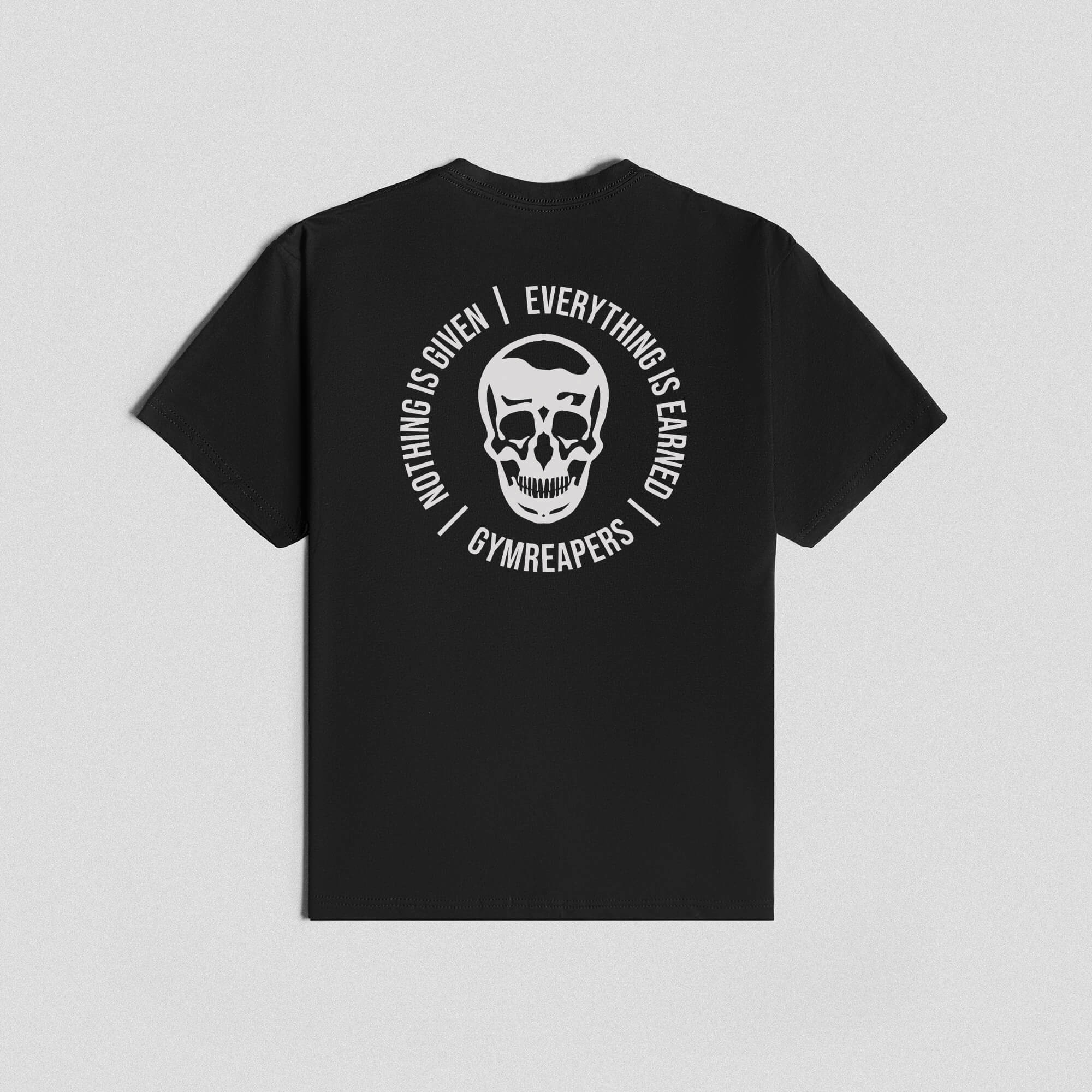Gymreapers Stamp Tee - Black/White
