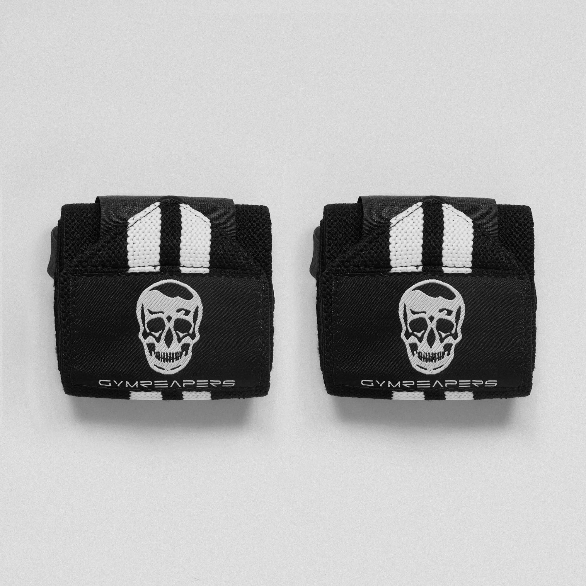 Wrist Wraps - 18" Weightlifting Wrist Support - White
